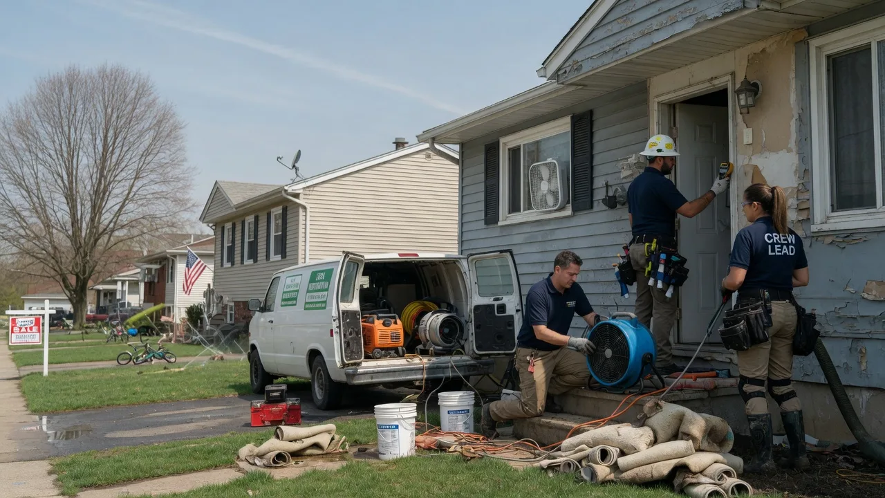 Flood Cleanup in Strawn, TX near me